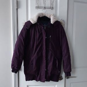 American Eagle Outfitters Deep Purple Jacket Medium